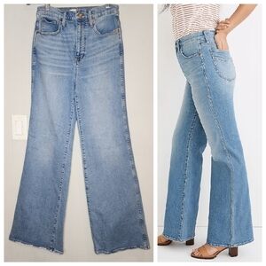Madewell High-Rise Flare Stretch Jeans. Women's size 27.